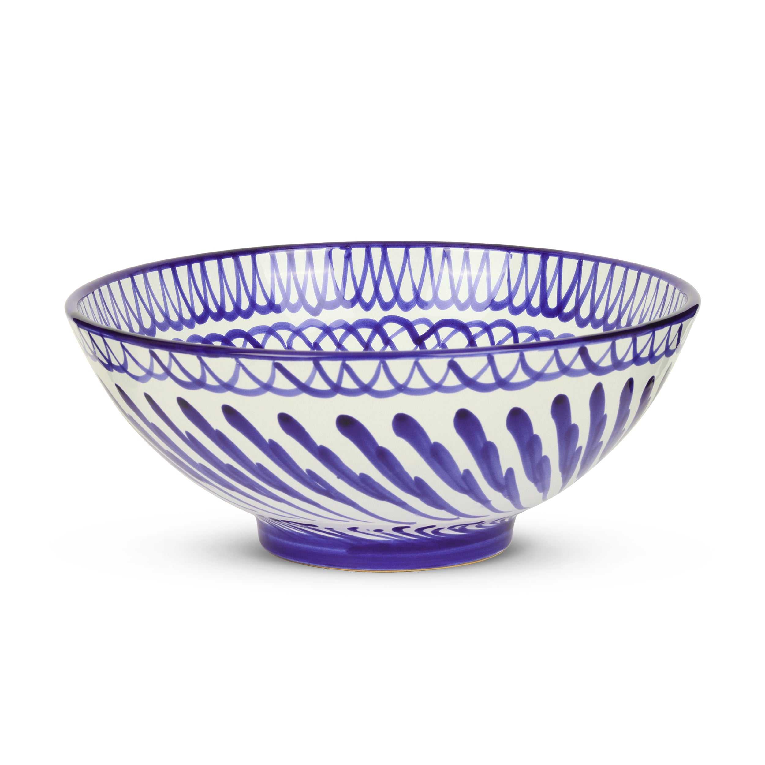 Pomelo Casa Large bowl with hand painted designs