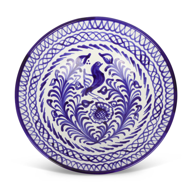 Large bowl with hand painted designs – Pomelo Casa