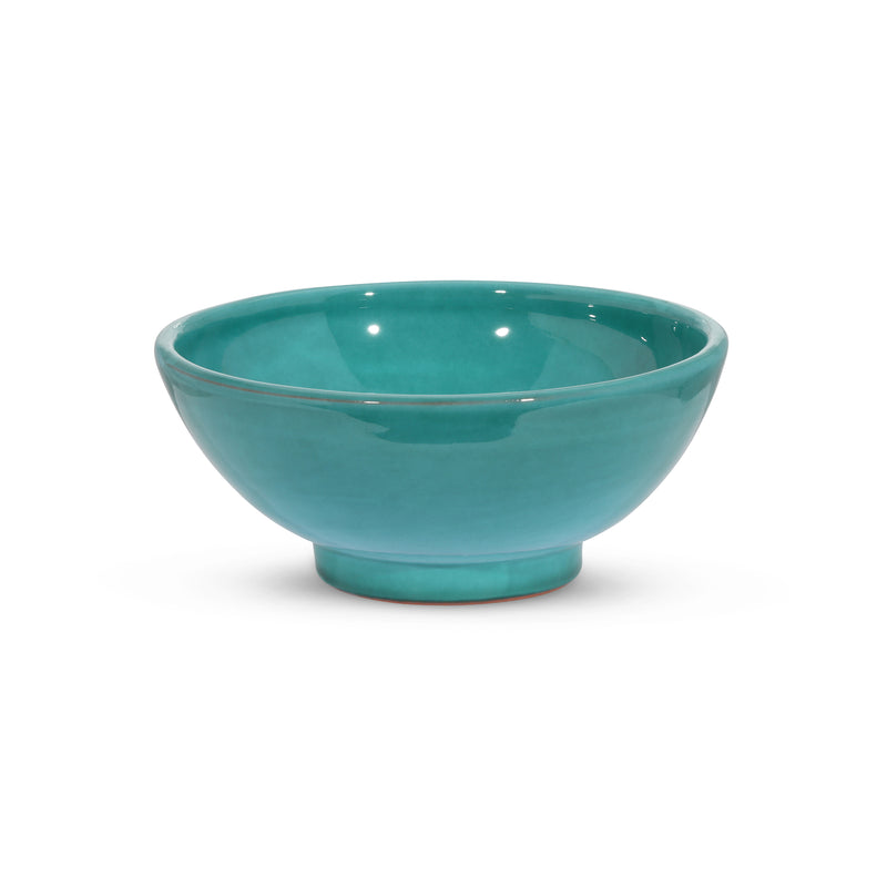 Small bowl with green glaze