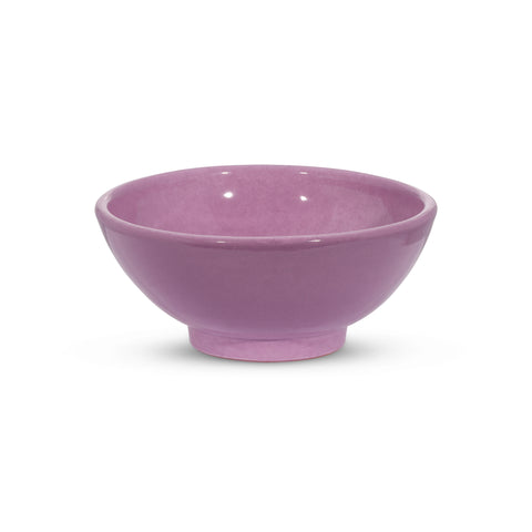 Small bowl with lilac glaze