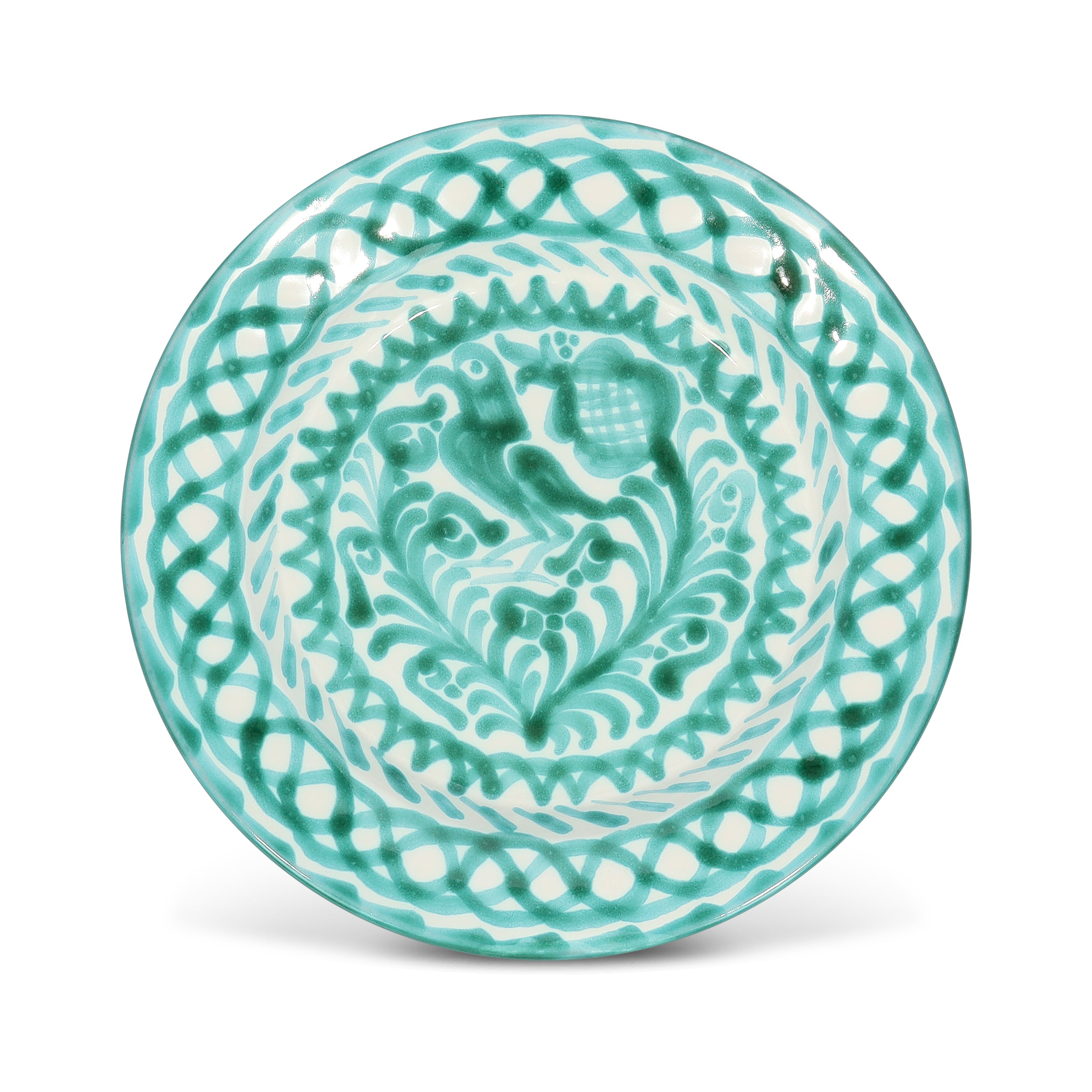 Pomelo Casa Salad plate with hand painted designs